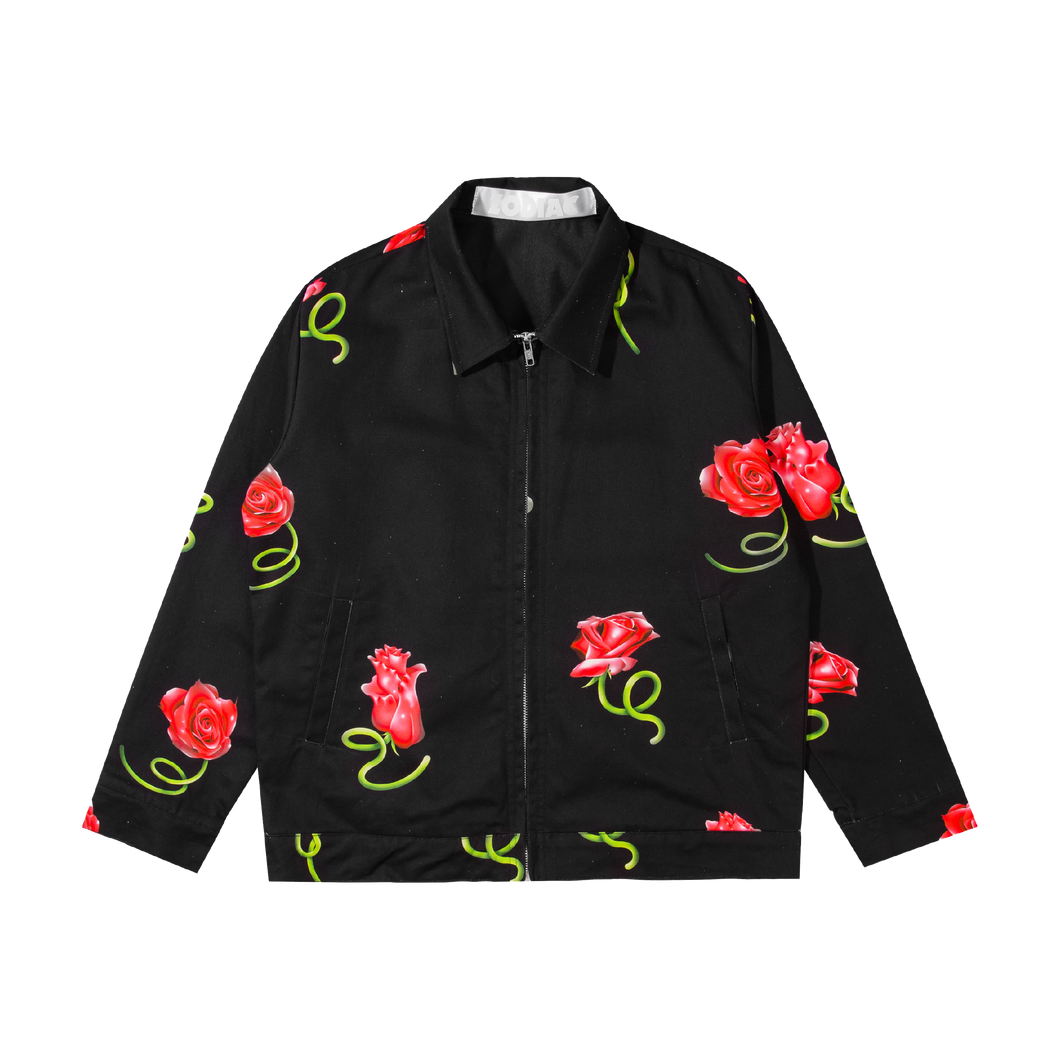 Zodiac Graphix Flowers Jacket