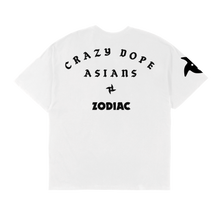Load image into Gallery viewer, Zodiac x Crazy Dope Asians Logo T-shirt
