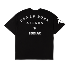 Load image into Gallery viewer, Zodiac x Crazy Dope Asians Logo T-shirt
