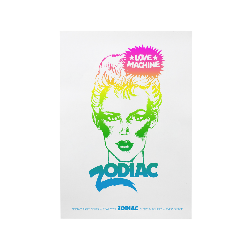 Zodiac Artist Series Love Machine Print